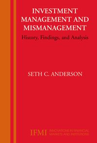 Produktbild: Investment Management and Mismanagement
