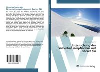 Produktbild: Untersuchung des Sicherheitsempfindens mit Rocker Ski