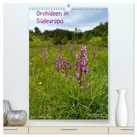 Produktbild: Orchideen in S&uuml;deuropa (hochwertiger Premium Wandkalender 2026 DIN A2 hoch), Kunstdruck in Hochglanz