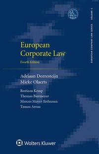 Produktbild: European Corporate Law