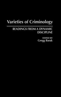 Produktbild: Varieties of Criminology