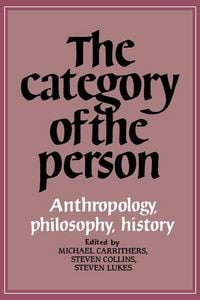 Produktbild: The Category of the Person