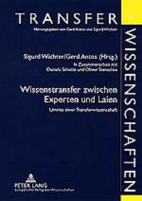 Produktbild: Wissenstransfer zwischen Experten und Laien