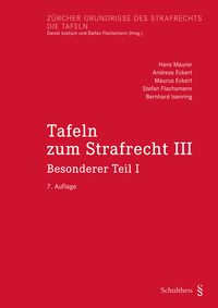 Produktbild: Tafeln zum Strafrecht III