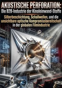 Produktbild: Akustische Perforation: Die B2B-Industrie der Kinoleinwand-Stoffe