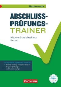 Produktbild: Abschlusspr&uuml;fungstrainer Mathematik - Hessen - 10. Schuljahr