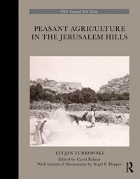 Produktbild: Peasant Agriculture in the Jerusalem Hills
