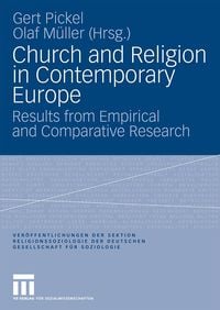 Produktbild: Church and Religion in Contemporary Europe