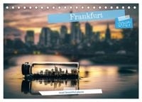 Produktbild: Frankfurt most beautiful places (Desk Calendar 2027 DIN A5 landscape), CALVENDO 12 Month DeskCalendar