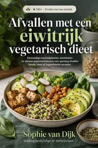 Produktbild: Afvallen met een eiwitrijk vegetarisch dieet