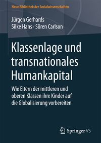 Produktbild: Klassenlage und transnationales Humankapital