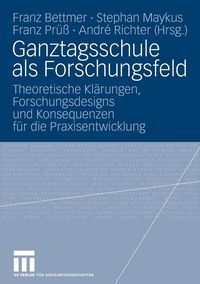 Produktbild: Ganztagsschule als Forschungsfeld