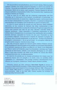 Produktbild: Le sens du progr&egrave;s