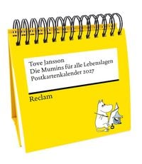Produktbild: Die Mumins f&uuml;r alle Lebenslagen. Postkartenkalender 2027
