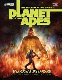 Produktbild: The Planet of the Apes RPG Solo Rulebook