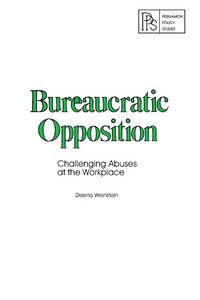 Produktbild: Bureaucratic Opposition