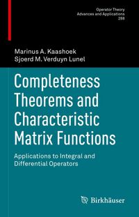 Produktbild: Completeness Theorems and Characteristic Matrix Functions