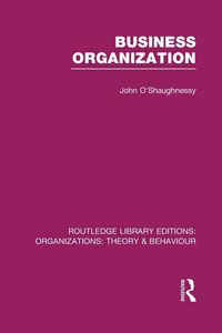 Produktbild: Business Organization (RLE