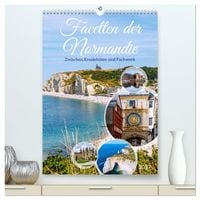 Produktbild: Facetten der Normandie. Zwischen Kreidefelsen und Fachwerk (hochwertiger Premium Wandkalender 2027 DIN A2 hoch), Kunstdruck in Hochglanz