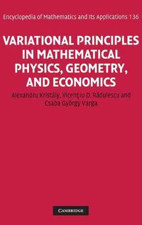 Produktbild: Variational Principles in Mathematical Physics, Geometry, and Economics