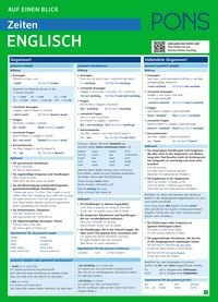 Produktbild: PONS Zeiten auf einen Blick Englisch