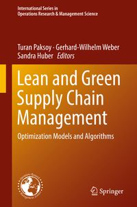 Produktbild: Lean and Green Supply Chain Management