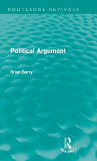 Produktbild: Political Argument (Routledge Revivals)