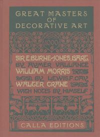 Produktbild: Great Masters of Decorative Art: Burne-Jones, Morris, and Crane