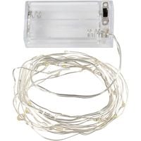 Produktbild: Creativ Company LED Lichterkette, L 3,15 m, Silber, 1 Stk