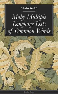 Produktbild: Moby Multiple Language Lists of Common Words