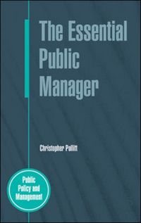 Produktbild: The Essential Public Manager