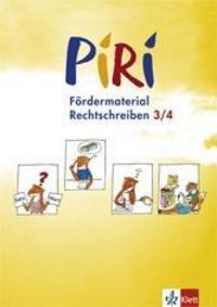 Produktbild: Piri F&ouml;rdermaterial. Arbeitsheft Rechtschreibung 3./4. Sj.