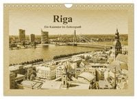 Produktbild: Riga &ndash; Ein Kalender im Zeitungsstil (Wandkalender 2026 DIN A4 quer), CALVENDO Monatskalender