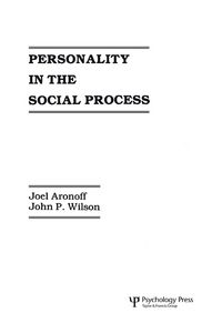 Produktbild: Personality in the Social Process