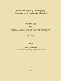 Produktbild: World List of Crystallographic Computer Programs