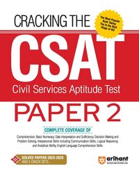 Produktbild: Arihant Cracking The CSAT (Civil Services Aptitude Test) Paper-2