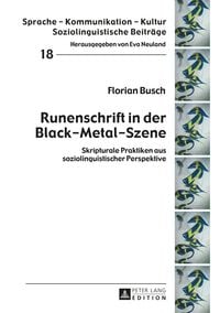 Produktbild: Runenschrift in der Black-Metal-Szene