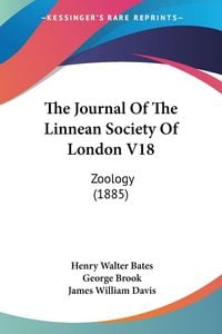 Produktbild: The Journal Of The Linnean Society Of London V18