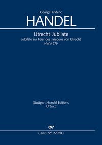 Produktbild: Utrechter Jubilate (Klavierauszug)