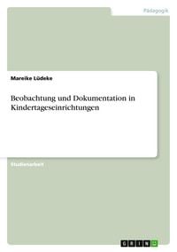 Produktbild: Beobachtung und Dokumentation in Kindertageseinrichtungen