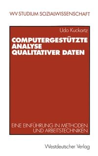 Produktbild: Computergest&uuml;tzte Analyse qualitativer Daten