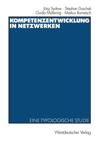 Produktbild: Kompetenzentwicklung in Netzwerken
