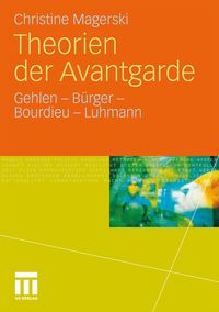 Produktbild: Theorien der Avantgarde