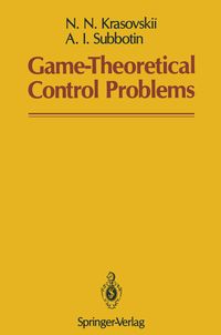 Produktbild: Game-Theoretical Control Problems