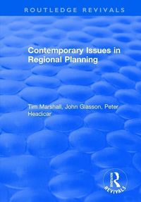 Produktbild: Glasson, J: Contemporary Issues in Regional Planning