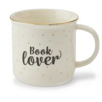 Produktbild: Tasse Emaille Look "BookLover"