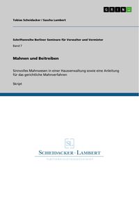 Produktbild: Mahnen und Beitreiben