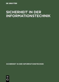 Produktbild: Sicherheit in der Informationstechnik