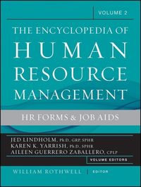 Produktbild: The Encyclopedia of Human Resource Management, Volume 2