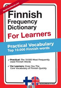 Produktbild: Finnish Frequency Dictionary for Learners - Practical Vocabulary - Top 10000 Finnish Words